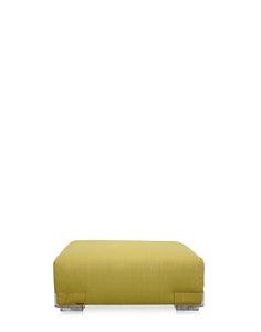 PLASTICS TECH FABRIC POUF